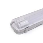 Noxion Réglette LED Étanche Boîtier Vide  Poseidon V2.0 incl. 2x Noxion Tube LED T8 Standard Output 15W 2x1800lm - 830 Blanc Chaud | 120cm