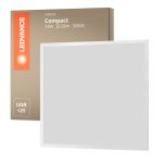 Ledvance Panneau LED Compact Aluminium Blanc 33W 3630lm - 830 Blanc Chaud | 60x60cm