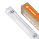 Ledvance Réglette LED Étanche Imperméable Boîtier Vide  Performance | Convient Pour 1x120cm Tube LED