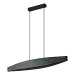 Ledvance Decor Flat Felt Suspension Luminaire Gris 23W 800lm - 830 Blanc Chaud