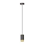 Emibig Suspension Luminaire Fumiko Acier Noir | Convient pour 1x GU10 - Max 10W
