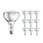 Lot 10x Philips BR125 IR 250W E27 230-250V Claire