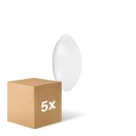 Lot 5x Ledvance Surface Circulaire 250 13W 840 960lm Blanc IP44 | avec Détecteur de Mouvement - Blanc Froid