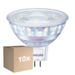Lot 10x Philips Master LED Spot GU5.3 MR16 7.5W 621lm 36D - 922-927 Dim To Warm | Meilleur Rendu Des Couleurs - Dimmable - Équivalent 50W