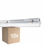 Lot 10x Ledvance LED Imperméable Boîtier Vide  MT Gen 3 IP65 | Convient pour 1x60cm Tube LED