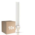 Lot 10x Philips PL-S 11W - Actinic BL | 2-Pins