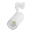 Noxion Spot LED Sur Rail 3 Phases  Ecowhite Aluminium Blanc 30W 3210lm 36D - 940 Blanc Froid | UGR <19