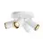 Asto Tube Plafond Spot Aluminium Blanc | 4x GU10 Max. 10W - Dimmable