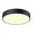 SLV Medo 40 Mur et Plafonnier Aluminium Noir Rond 20W 2350lm - 927-930-940 CCT | IP50 - Meilleur Rendu Des Couleurs - Dimmable 