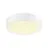 SLV Medo Pro 30 Mur et Plafonnier Aluminium Blanc Rond 10W 1250lm - 930-940 CCT | IP50 - Meilleur Rendu Des Couleurs - Dali Dimmable 