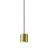 SLV Oculus Suspension Luminaire Aluminium Laiton 11W 780lm - 920-930 Dim To Warm | Meilleur Rendu Des Couleurs - Dimmable 
