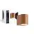 D'Lite Applique Murale Vossem Bronze| IP54 - Convient pour 1x GU10 