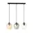 Emibig Suspension Luminaire Istar Acier Noir | Convient pour 3x E27 - Max 10W