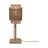 Good&Mojo Lampe De Chevet Bhutan Bambou Brun | Convient pour 1x E27 