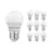 Lot 10x Noxion Lucent Lustre LED E27 Boule Dépolie 2.5W 250lm - 827 Blanc Très Chaud | Équivalent 25W