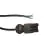 Noxion GST - Compatible Câble d’alimentation Noir - Mâle + Extrémités ouvertes - 0,3m - 3 pole 0,75mm2