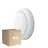 Lot 4x Noxion Hublot LED Pro V2 12/16/20W 2400lm - 830-840-865 CCT | 325mm - IP65 - Détecteur de Mouvement et de Lumière + Cercle  Blanc
