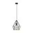 Eglo Suspension Luminaire Carlton Acier Noir | IP20 - Convient pour 1x E27 