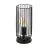 Eglo Lampe De Chevet Roccamena Acier Noir | Convient pour 1x E27