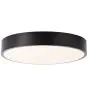 Brilliant Slimline Plafonnier Métal Plastique Noir Blanc 22W 2400lm - 830 Blanc Chaud | 330mm