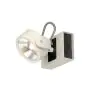 SLV Kalu Seul Mur et Plafonnier Aluminium Blanc 17W 1000lm - 830 Blanc Chaud | Dimmable 