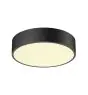 SLV Medo Pro 30 Mur et Plafonnier Aluminium Noir Rond 10W 1250lm - 930-940 CCT | IP50 - Meilleur Rendu Des Couleurs - Dimmable 