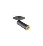 SLV Grip! Acier Spot Noir 10W 620lm - 930 Blanc Chaud | Meilleur Rendu Des Couleurs - Dimmable