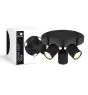 D'Lite Plafonnier Trop Sablonneux Noir | Convient Pour 3x GU10