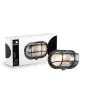 D'Lite Applique Murale Ecco Noir Ovale | IP44 - Convient pour 1x E27