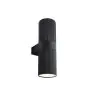 Nordlux Kyklop Ripple Maxi Applique Murale Noir | IP54 - Convient pour 2x E27