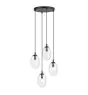 Emibig Suspension Luminaire Astral Acier Noir | Convient pour 4x E14 - Max 10W