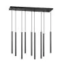 Emibig Suspension Luminaire Selter Acier Noir | Convient pour 9x G9 - Max 8W