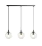 Emibig Suspension Luminaire Cosmo Acier Noir | Convient pour 3x E14 - Max 10W