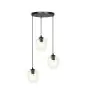 Emibig Suspension Luminaire Istar Acier Noir | Convient pour 3x E27 - Max 10W
