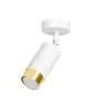 Emibig Plafonnier Hiro Acier Blanc | Convient pour 1x GU10 - Max 10W