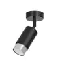 Emibig Plafonnier Hiro Acier Noir | Convient pour 1x GU10 - Max 10W