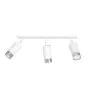 Emibig Plafonnier Hiro Acier Blanc | Convient pour 3x GU10 - Max 10W