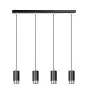 Emibig Suspension Luminaire Fumiko Acier Noir | Convient pour 4x GU10 - Max 10W