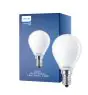 Philips Master Value LED Lustre E14 Boule Dépolie 3.4W 470lm - 927 Blanc Très Chaud | Meilleur rendu des couleurs - Dimmable - Équivalent 40W