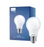 Philips Master LED E27 Poire Filament Dépolie 3.4W 470lm - 922-927 Dim To Warm | Meilleur Rendu Des Couleurs - Dimmable - Équivalent 40W