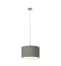 Eglo Suspension Luminaire Pasteri Acier Nickel Satiné | IP20 - Convient pour 1x E27 