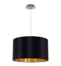 Eglo Suspension Luminaire Maserlo Acier Nickel Satiné | Convient pour E27