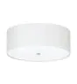 Eglo Plafonnier Pasteri Acier Nickel Satiné | IP20 - Convient pour 3x E27 