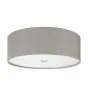 Eglo Plafonnier Pasteri Acier Nickel Satiné | IP20 - Convient pour 3x E27 