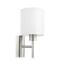Eglo Applique Murale Pasteri Acier Nickel Satiné | IP20 - Convient pour 1x E27 