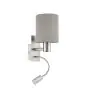 Eglo Applique Murale Pasteri Acier Nickel Satiné 40 | IP20 - Incl. Spot et Excl. 1x E27