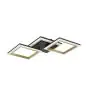 Eglo Plafonnier Calliera Acier Noir Dorée 20W 2500lm - 840 Blanc Froid | IP20 - Dimmable 
