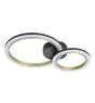 Eglo Plafonnier Calliera Acier Noir, Laiton 12W 1500lm - 830 Blanc Chaud | Dimmable