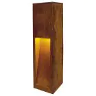 SLV Slot 50 Lampadaires Salon Acier Rouille | Extérieur - IP44 - Convient pour 1x E27 