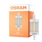 Osram LED R7s 78mm Claire 7.3W 806lm - 827 Blanc Très Chaud | Équivalent 60W
